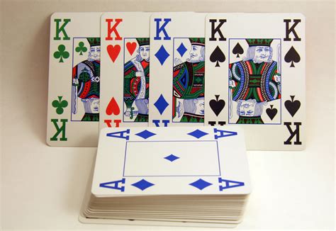carte poker 4 colori